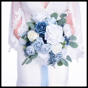 Ling's Moment Artificial Bridal Boquet